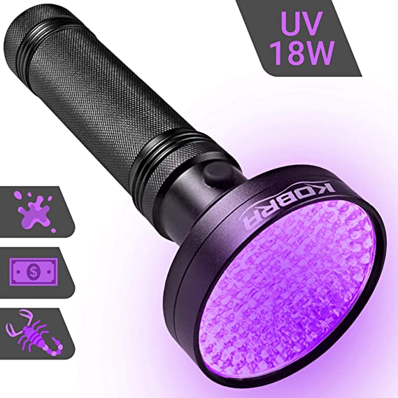 100 LED UV FLASHLIGHT